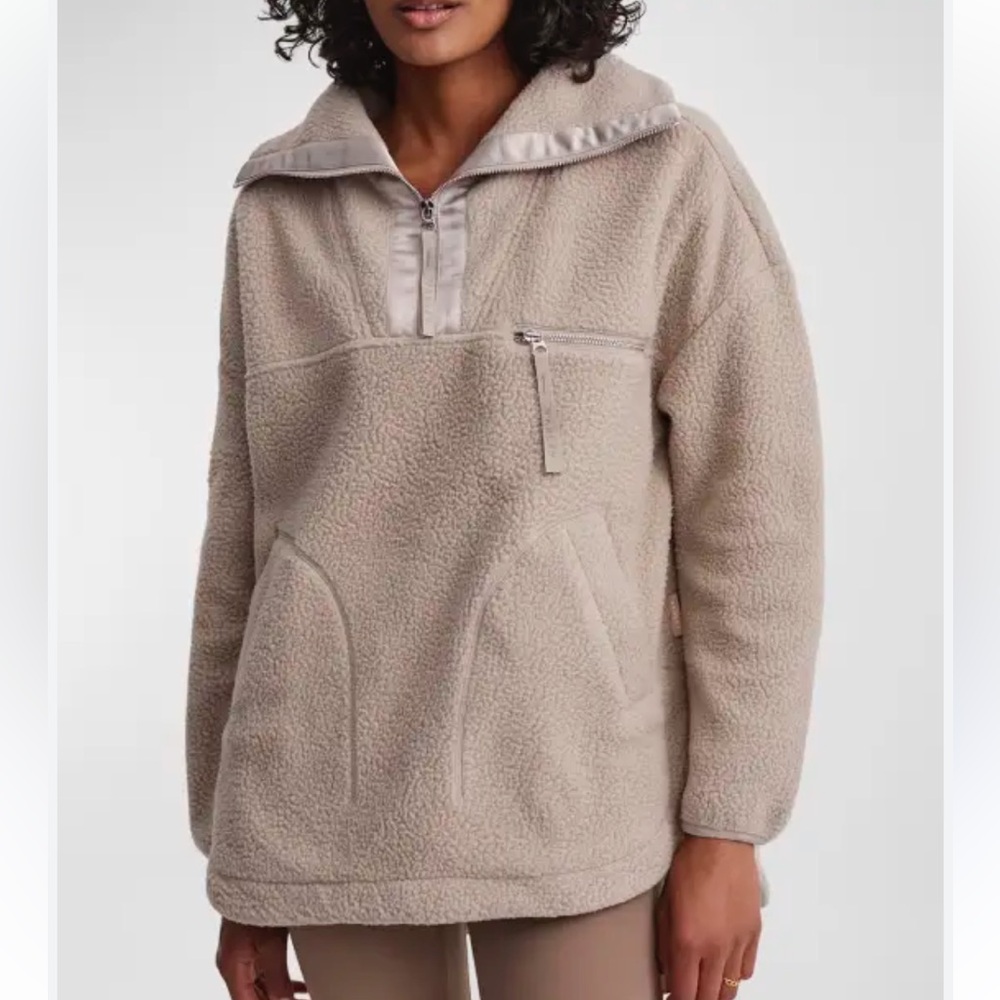 Varley Daniel Half-Zip Fleece Pullover Size Small